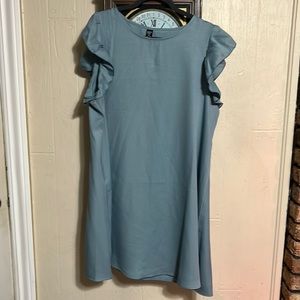 SHEIN VCAY Plus Ruffle Sleeve
Tunic Dress
Mint Blue / 2XL (16) never worn